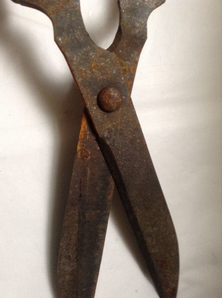 Antique French Hedge Shears for Display Only