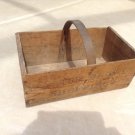 Antique Wooden Produce Carrier from Sheffield, England