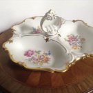 Vintage Large Three Lobed Handled Serving Tray from Germany