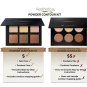 Aesthetica Cosmetics Contour and Highlighting Powder Foundation Palette