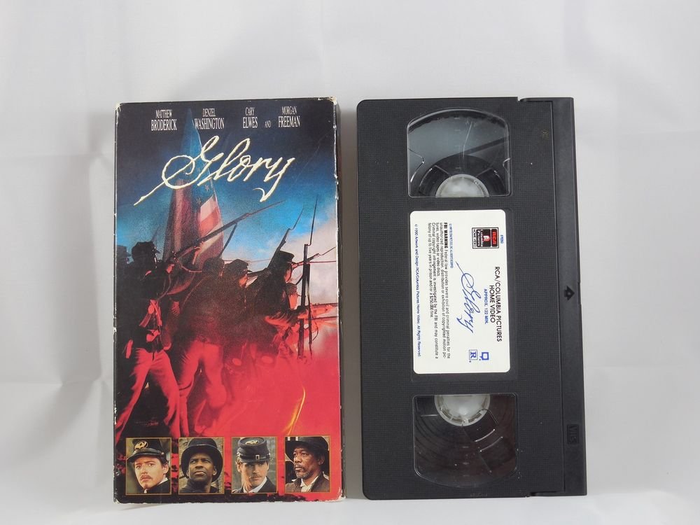 Glory (VHS, 1990, Closed Captioned)