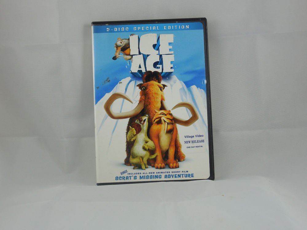 Ice Age (DVD, 2002, 2-Disc Set, Includes Full Frame and Widescreen ...