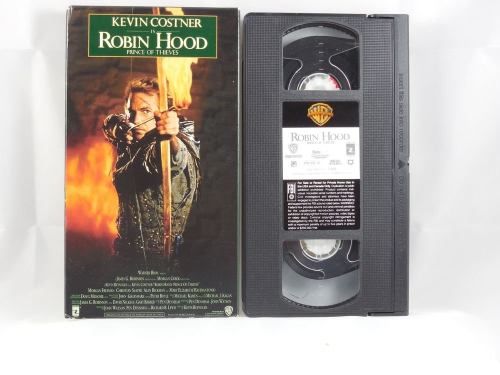 Robin Hood: Prince of Thieves (VHS, 1991)