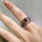 Beaded Brass Ring