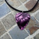 Guitar Pick Necklace "Amethyst Purple" - Music Fashion Jewelry Gift!