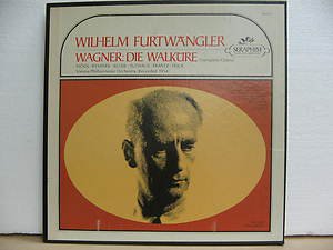 WILHELM FURTWANGLER Usa LP WAGNER DIE WALKURE Classical BOX SET ...