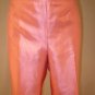 NWT Gianfranco Ferre Coral Pink Dupioni Silk Pants 6 $480 Amazing COLOR