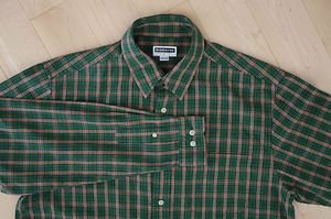 NWOT Men's Giordano Checkered Long Sleeved Shirt L