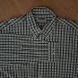 NWOT Men's Giordano Green Plaid Long Sleeved Shirt XL