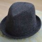 NEW Men's Checkered Fedora Trilby Hat