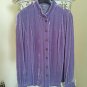 NWT J Jill Purple Lavender Silk Velvet Jacket XS