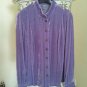 NWT J Jill Purple Lavender Silk Velvet Jacket XS