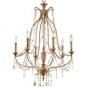 Murray Feiss 6 Light SEASHELL Simone Chandelier - $1198! - Ships from NY!