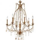 Murray Feiss 6 Light SEASHELL Simone Chandelier - Unique! - Compare at $1198!