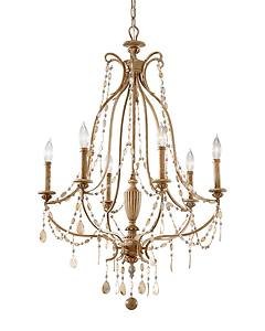 Murray Feiss 6 Light SEASHELL Simone Chandelier - Unique! - Compare at $1198!