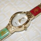 Jules Jurgensen ) Ladies Watch, 4 Genuine Large Jade Insets