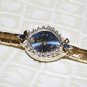 Jules Jurgensen Ladies Watch, 2 GENUINE Marquise Sapphires, 6 GENUINE Diamonds