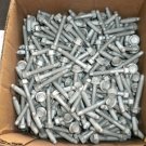 Lot of 3 GM #11516494 Front Lower Shock Mount Bolt 62mm Thread 5/16 Silver