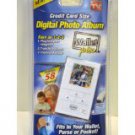Digital Photo Album Credit Card Size Black or White As Seen on TV