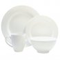 Waechtersbach Fun Factory II White 16-Piece Dinnerware Set, Service for 4