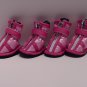 Dog Clothes Apparel Hot Pink & Pink Boots Booties Small