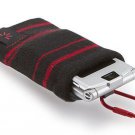 Case Logic UKP2 Black/Red Universal Knit Pocket for Camera,iPod,Phone,mp3 Player
