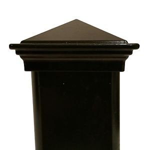 Nuvo Iron 2"x 2" Pyramid Ornamental Aluminum Post Cap for 2"x 2" Metal Posts
