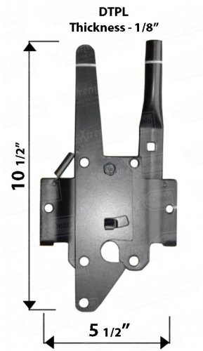 Nuvo Iron Traditional Post Latch Part # DTPL