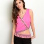 fuchsia top