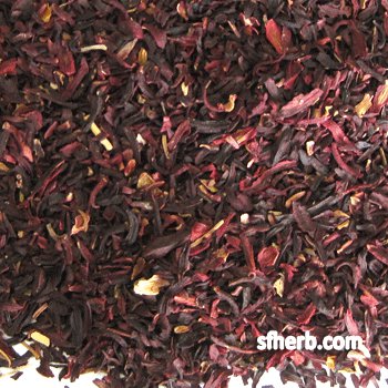 Hibiscus Flowers, Cut - 1 Lb