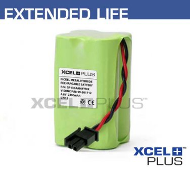 Visonic Powermax Express & Powermaster 10 Alarm 2300mA Battery 99-301712 GP130AAM4YMX [1712-23]