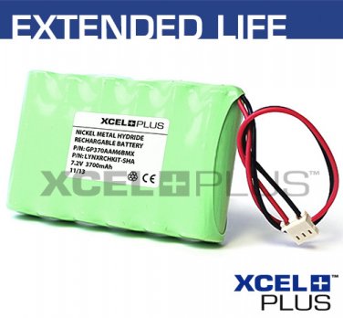 Honeywell Ademco 3700mA LYNX Series 7.2V Control Panel Alarm Battery Pack LYNX-RCHB-SHA [LYNX-30
