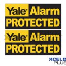 3X Yale "Alarm Protected" HSA3000 Window & Door Security Alarm Warning Stickers [YWSQ-3]