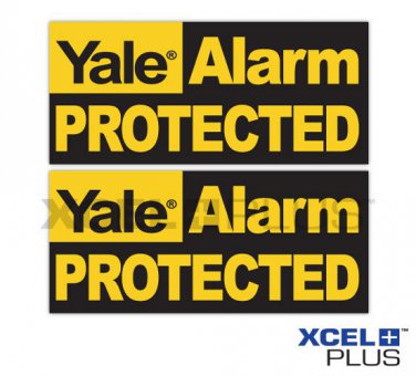 10X Yale "Alarm Protected" HSA3000 Window & Door Security Alarm Warning Stickers [YWSQ-10]
