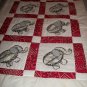 HANDMADE BABY QUILT - "ZOO BABIES - ELEPHANT"
