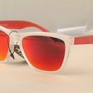Retro 80s eighties throwback sunglasses mirrored vintage crystal frog skin style