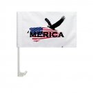 Merican Car Window Flag