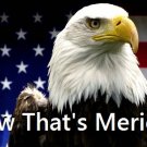 Now That's Merican Stickers (Sheet of 4)