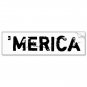 Merica Bumper Sticker