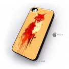 The fox, the forest spirit Design Art iPhone 4 Case , iPhone 4 Hard Cases