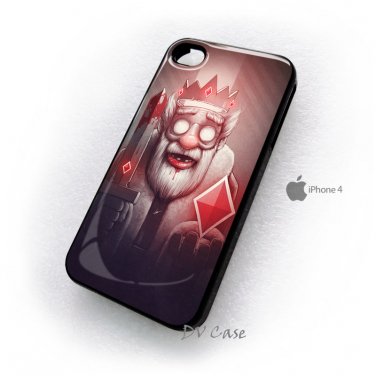 King of Doom Design Art Iphone 4 Case , iPhone 4 Hard Cases