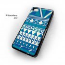 Aztec Blue Pattern Color Blackberry Z10 Case Cover