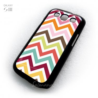 Chevron Pattern Chevron Colourful Samsung Galaxy S3 Case Cover