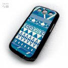 Aztec Blue Pattern Color Samsung Galaxy S3 Cover Case
