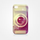 Vintage Camera Photo Bilora Bella Blue--Fine Art Lomography iPhone 4 Cover Case