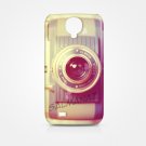 Vintage Camera Photo Bilora Bella Blue--Fine Art Lomography Samsung Galaxy S4 Cover Case