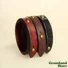 Leather Bracelet With Metal Studs. (LB-105-FH)