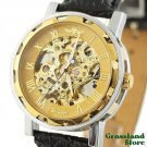 Men's Mechanical Steampunk Watch Gold Gold(NMW-153-GG)