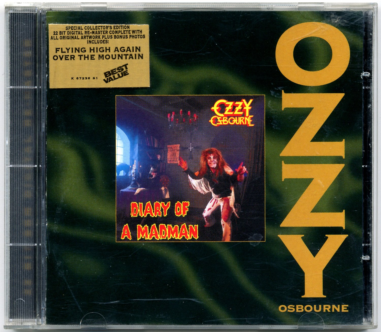 ozzy osbourne diary of madman full album