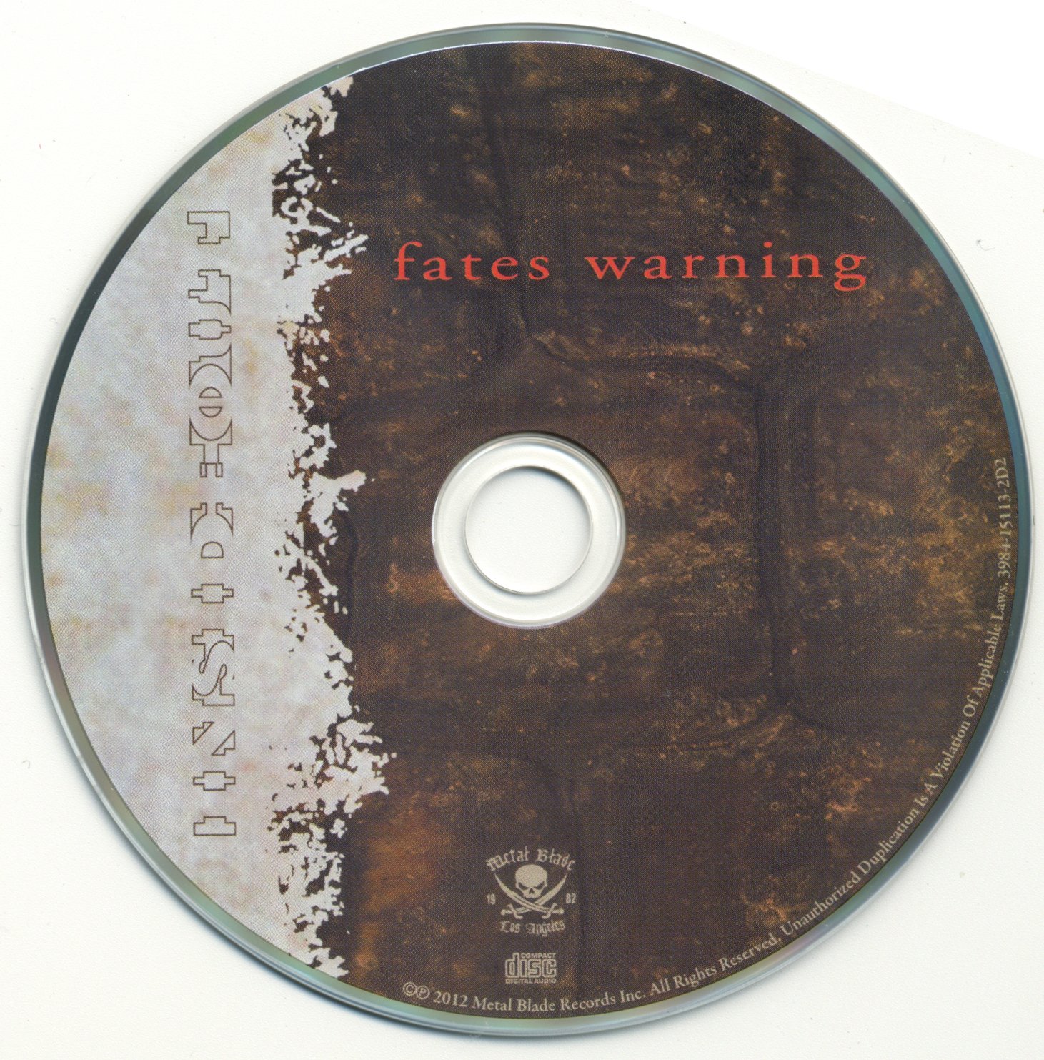 Fates Warning Inside Out 2 CD/DVD